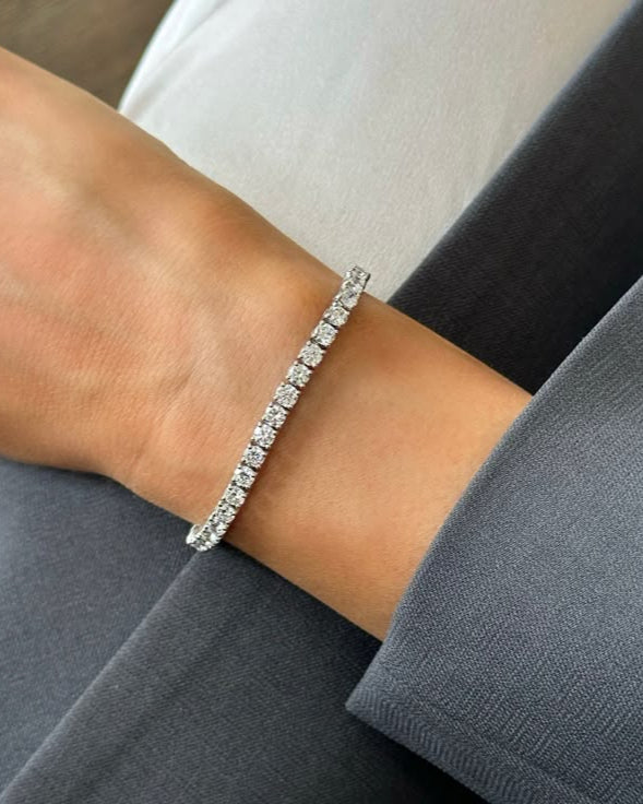 Zilara Unisex Tennis Bracelet for Men & Women