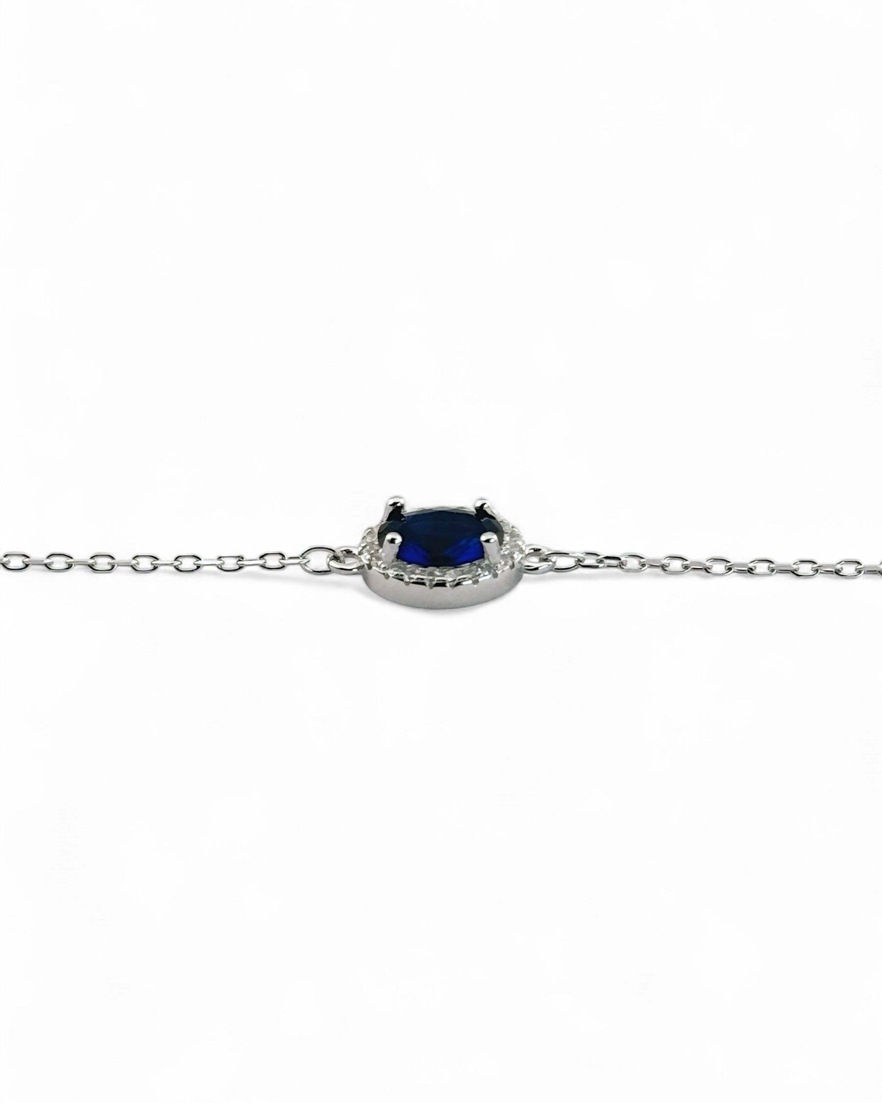 Zilara Gem Pave Deep Hang Bracelet (Blue) - Zilara Store