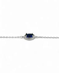 Zilara Gem Pave Deep Hang Bracelet (Blue) - Zilara Store