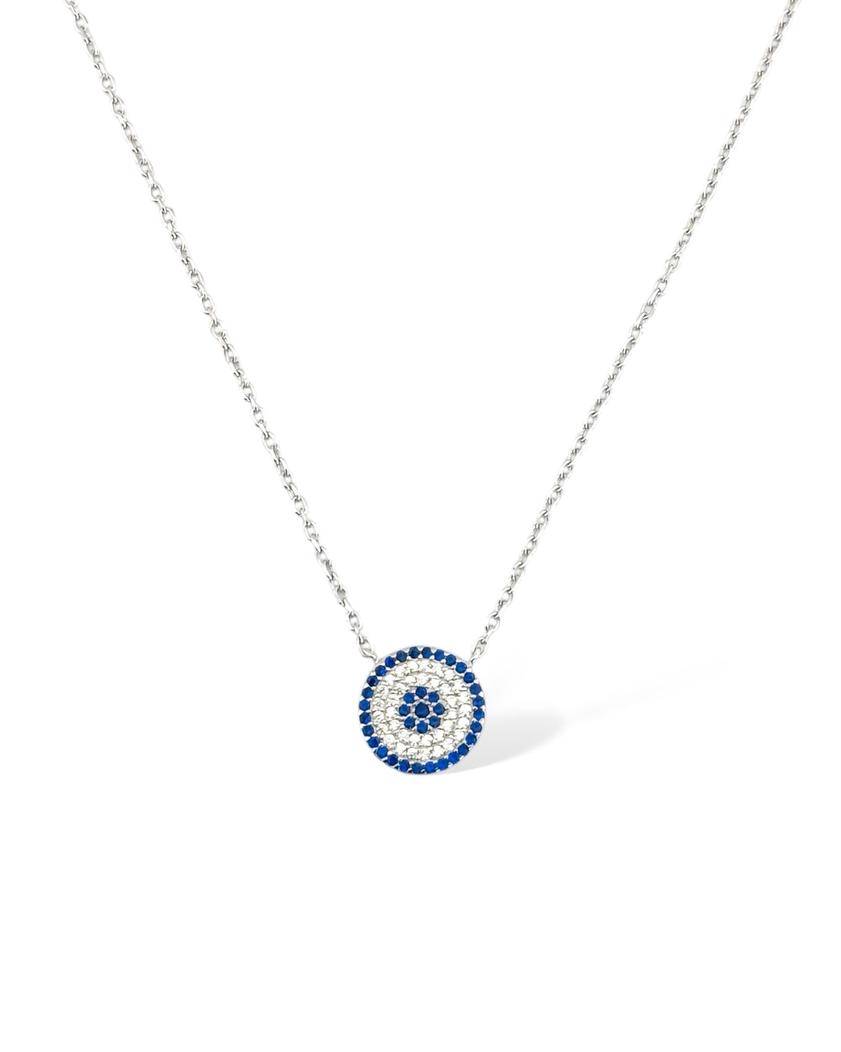 Blue Solaris Solo Necklace