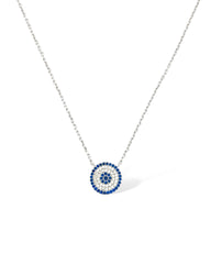 Blue Solaris Solo Necklace