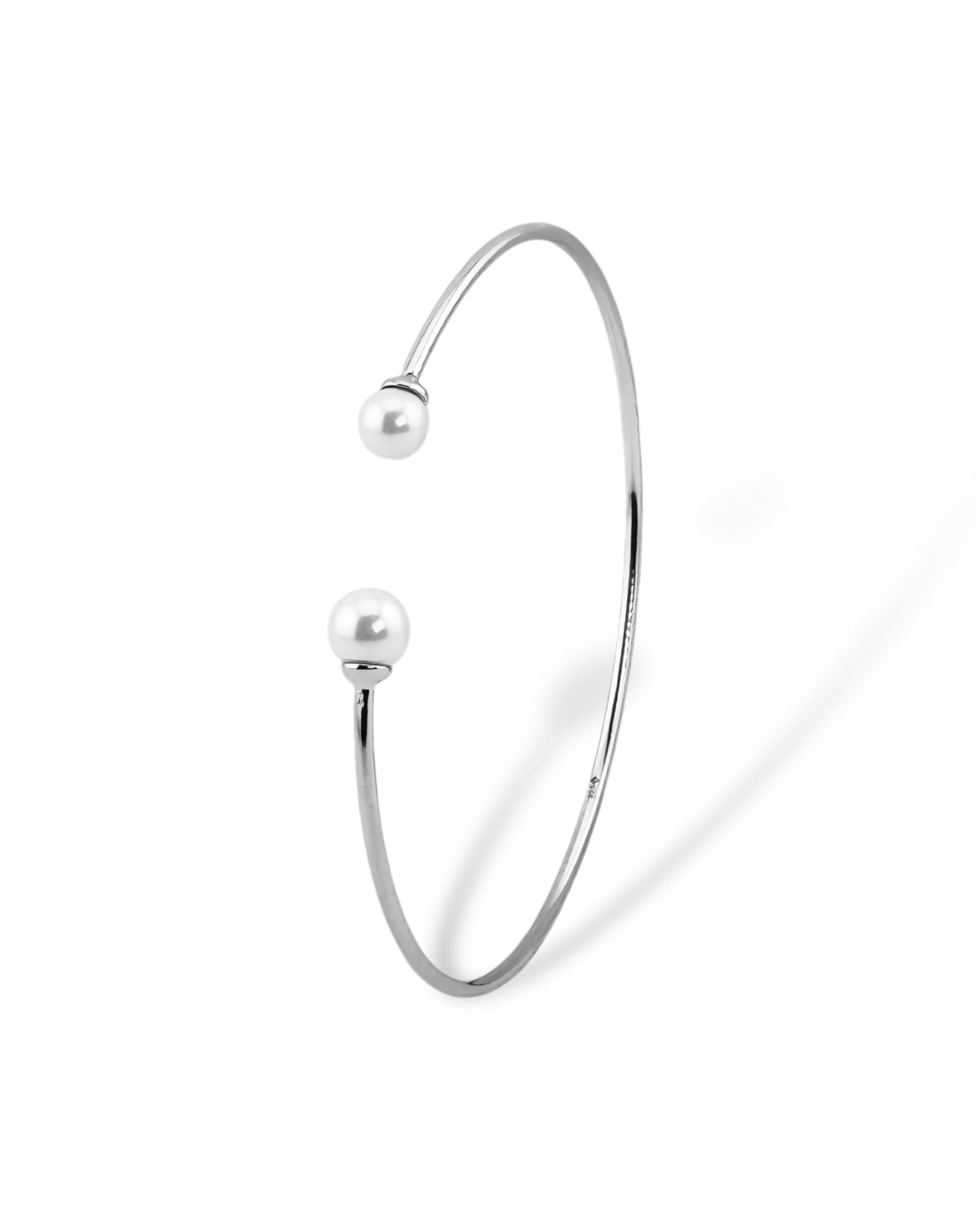 Zilara Pearl Duo Bangle - Zilara Store
