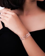 Zilara Versa Bracelet - Convertible Ring Bracelet (Rose Gold)